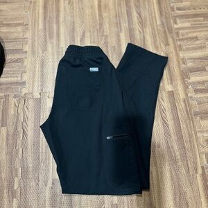 Figs Black Straight Leg Women's Pants